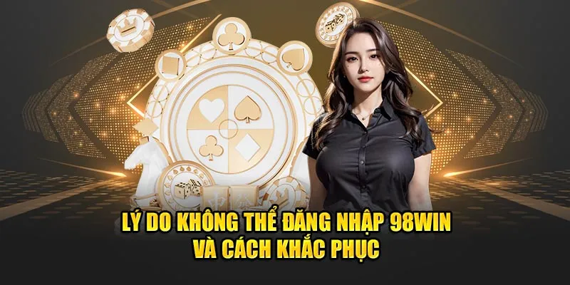 Lý do không thể đăng nhập 98win và cách khắc phục